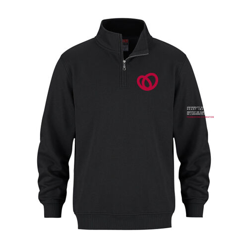Flux Unisex Heart Institute Printed Quarter Zip Thumbnail