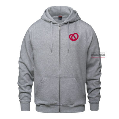 Surfer Unisex Heart Institute Printed Full Zip Thumbnail