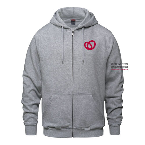 Surfer Unisex Heart Institute Printed Full Zip Thumbnail