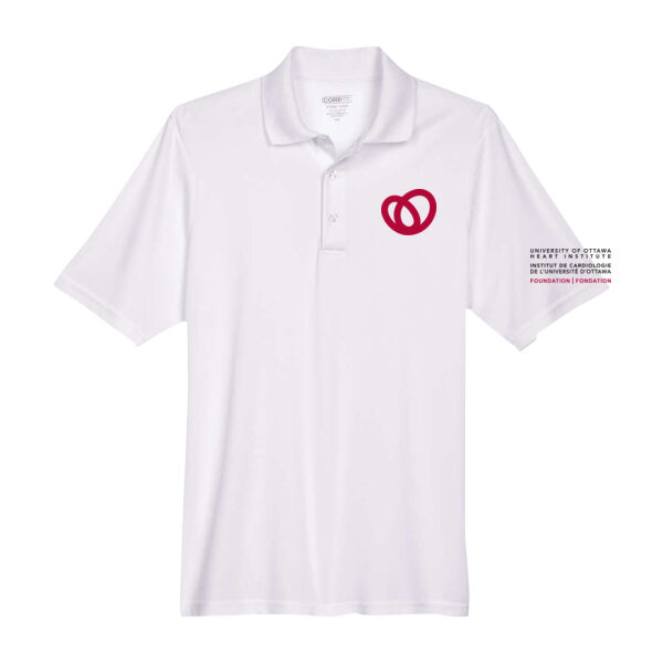Core365 Unisex Heart Institute Printed Polo Thumbnail