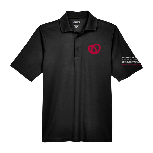 Core365 Unisex Heart Institute Printed Polo Thumbnail