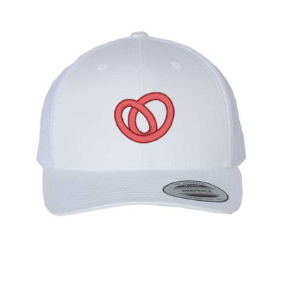 YP Classics Heart Embroidered Trucker Cap Thumbnail