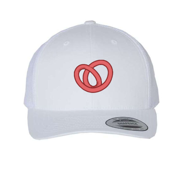 YP Classics Heart Embroidered Trucker Cap Thumbnail